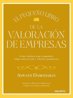 El pequeño libro de la valoración de empresas - ebook